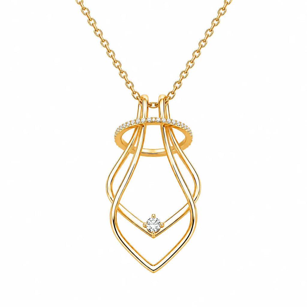 necklace ring holder